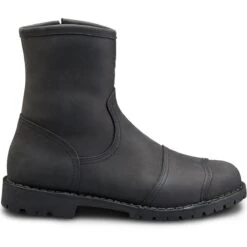 Belstaff Duration Leather Boots Black -RST Boots Shop belstaff duration leather boots black 3