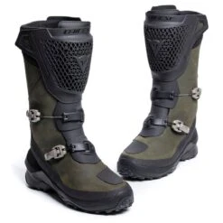 Dainese Seeker All Weather Touring Gore-Tex Boots Army Green / Black -RST Boots Shop dainese seeker gore tex boots 70h army green black 5