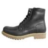 Helstons Mountain Leather Boots Black -RST Boots Shop helstons mountain leather boots aniline black 1