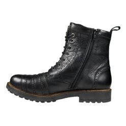John Doe Falcon Leather Boots Black -RST Boots Shop john doe falcon black xtm kevlar boots men 3