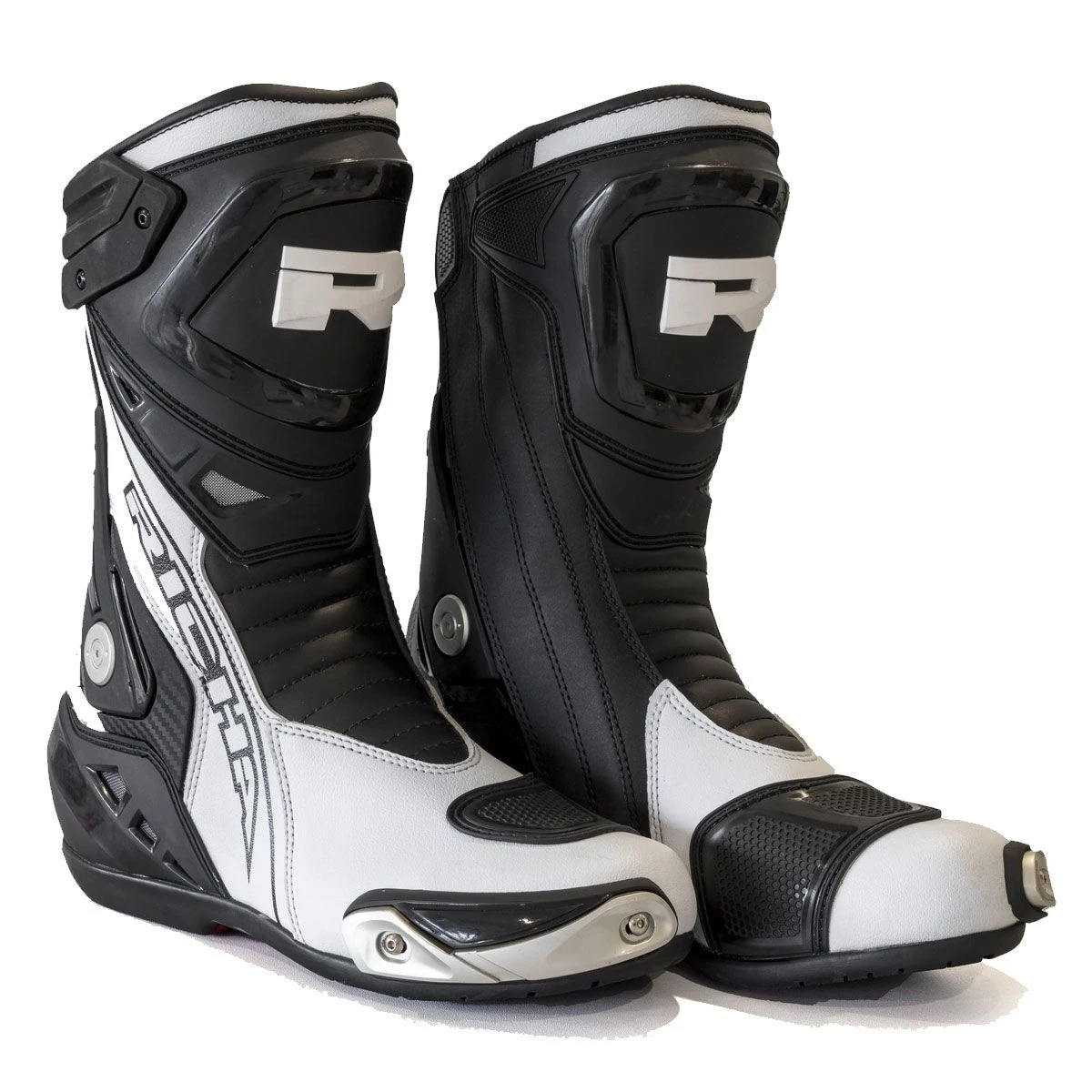 RST Boots Shop -RST Boots Shop richa blade waterproof boot black white 2 1