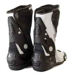 Richa Blade Waterproof Boots Black / White -RST Boots Shop richa blade waterproof boot black white 3 1