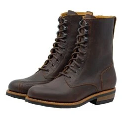 Rokker Urban Rebel Ladies Riding Boots Brown