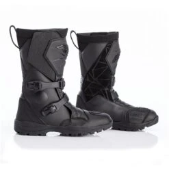 RST Adventure X CE Waterproof Leather Boots Black -RST Boots Shop rst adventure x ce mens waterproof boot black 6