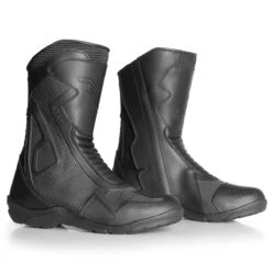 RST Atlas CE Waterproof Leather Boots Black / Black