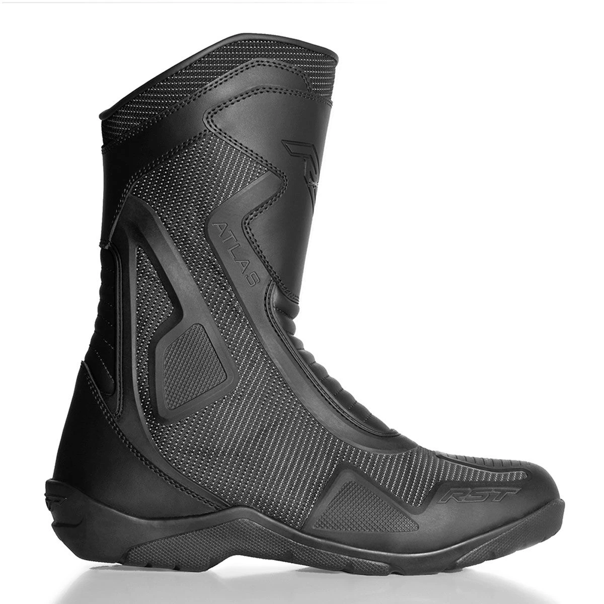 RST Atlas CE Waterproof Leather Boots Black / Black 4 RST Atlas CE Waterproof Leather Boots Black / Black - Image 2