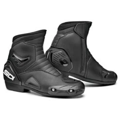 Sidi Mid Performer Leather Boots Black