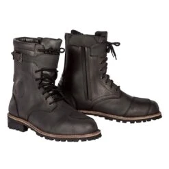 Spada Pilgrim Grande CE Waterproof Riding Boots Distressed Black