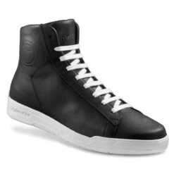 RST Boots Shop -RST Boots Shop stylmartin core waterproof sneaker in black white 2
