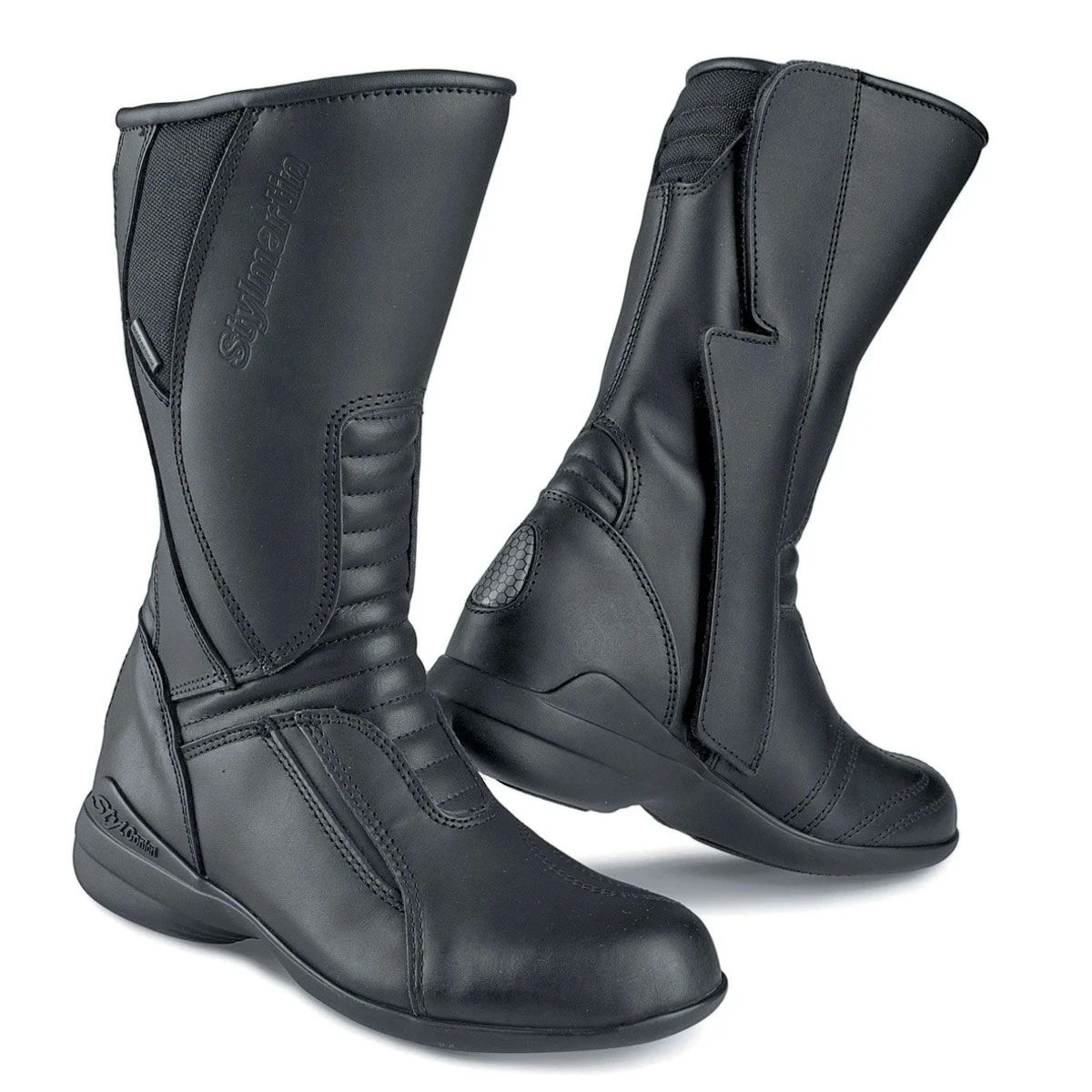 Stylmartin Yuma Elegance Ladies Waterproof Touring Leather Boots Black 3 Stylmartin Yuma Elegance Ladies Waterproof Touring Leather Boots Black